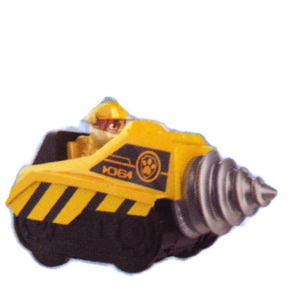 Paw Patrol Mission Paw Collection Rubble Car 0854 - Picture 1 of 3